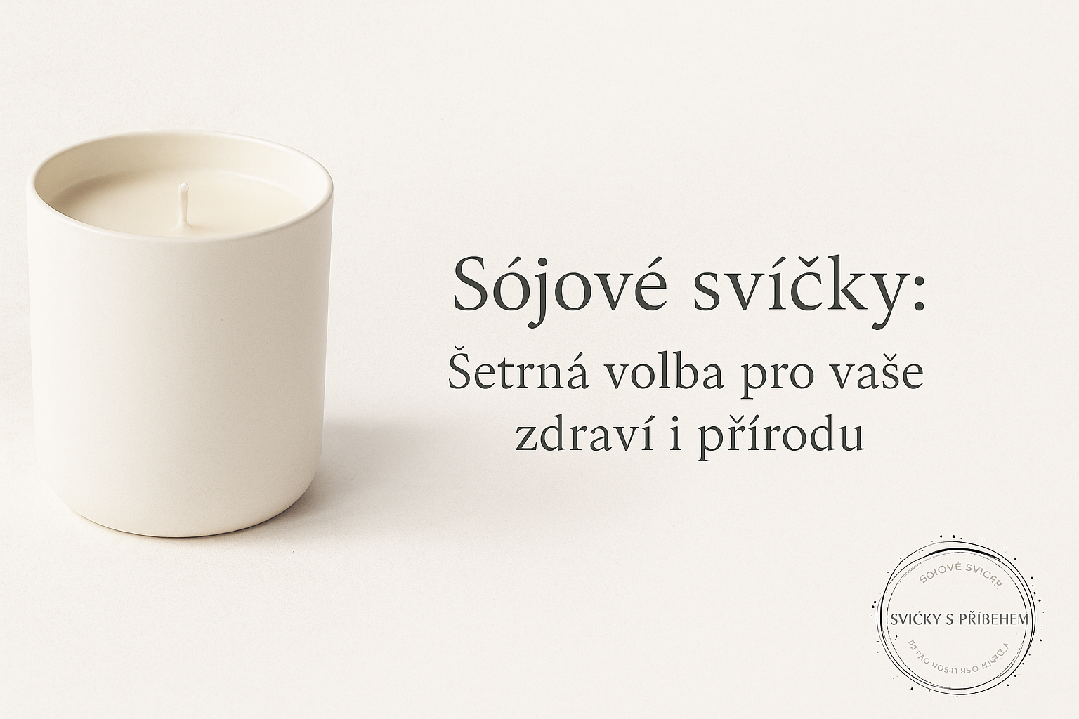 Sójové svíčky